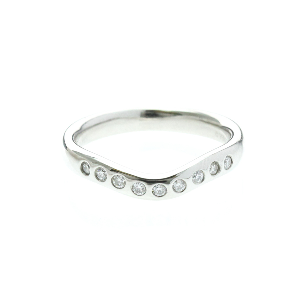 TIFFANY Silver Diamond Ring